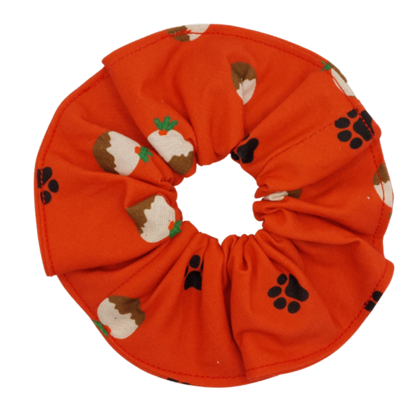 Paws & Puddings Christmas hair scrunchie